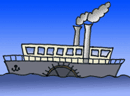 buque de vapor